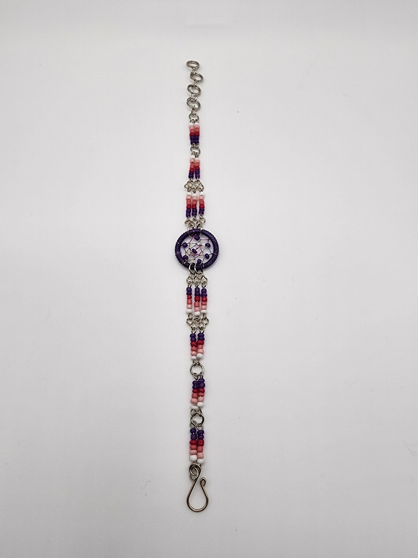 Dream Catcher - Beaded - Metal Bracelets - Assorted Colors