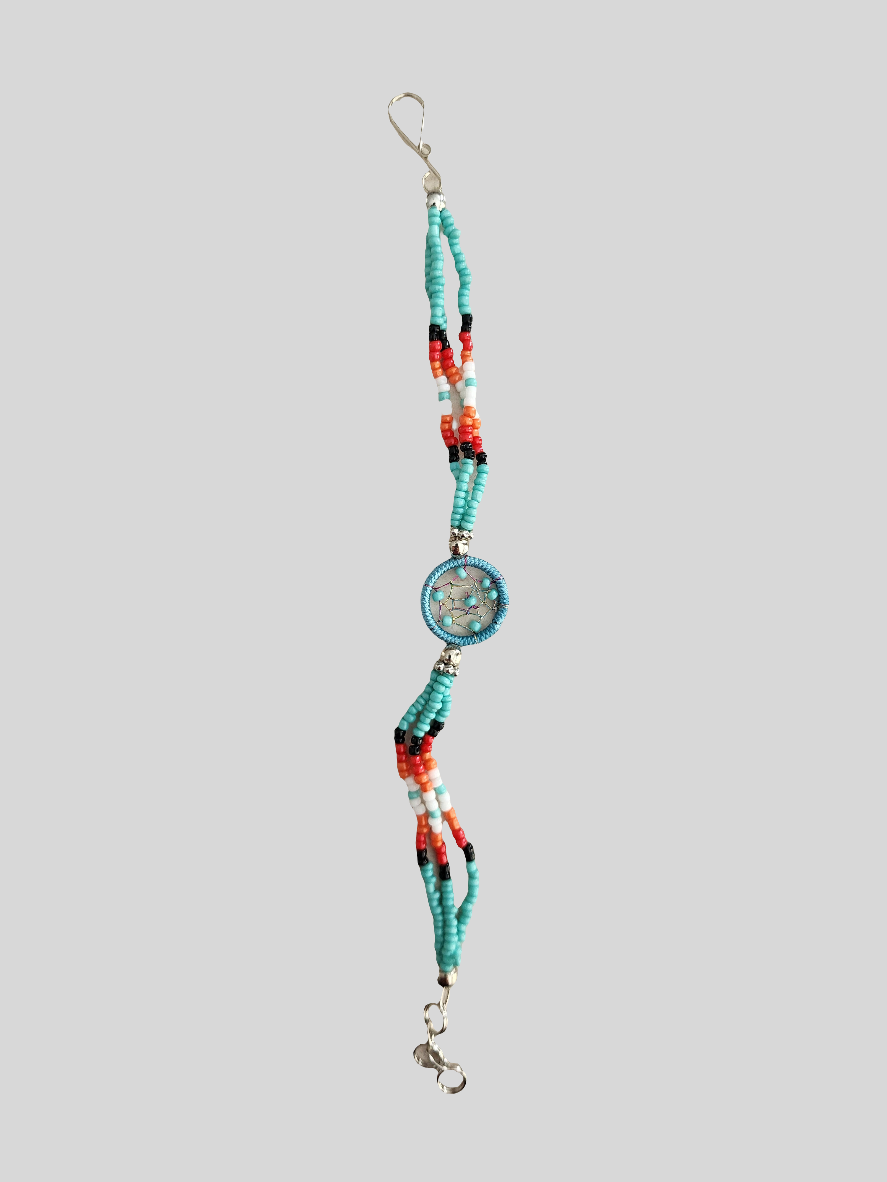 Dream Catcher - Beaded Multi Strand - Bracelets - Assorted Colors
