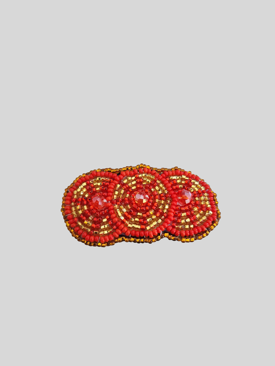 Beaded - Hair Clips - Assorted Colours