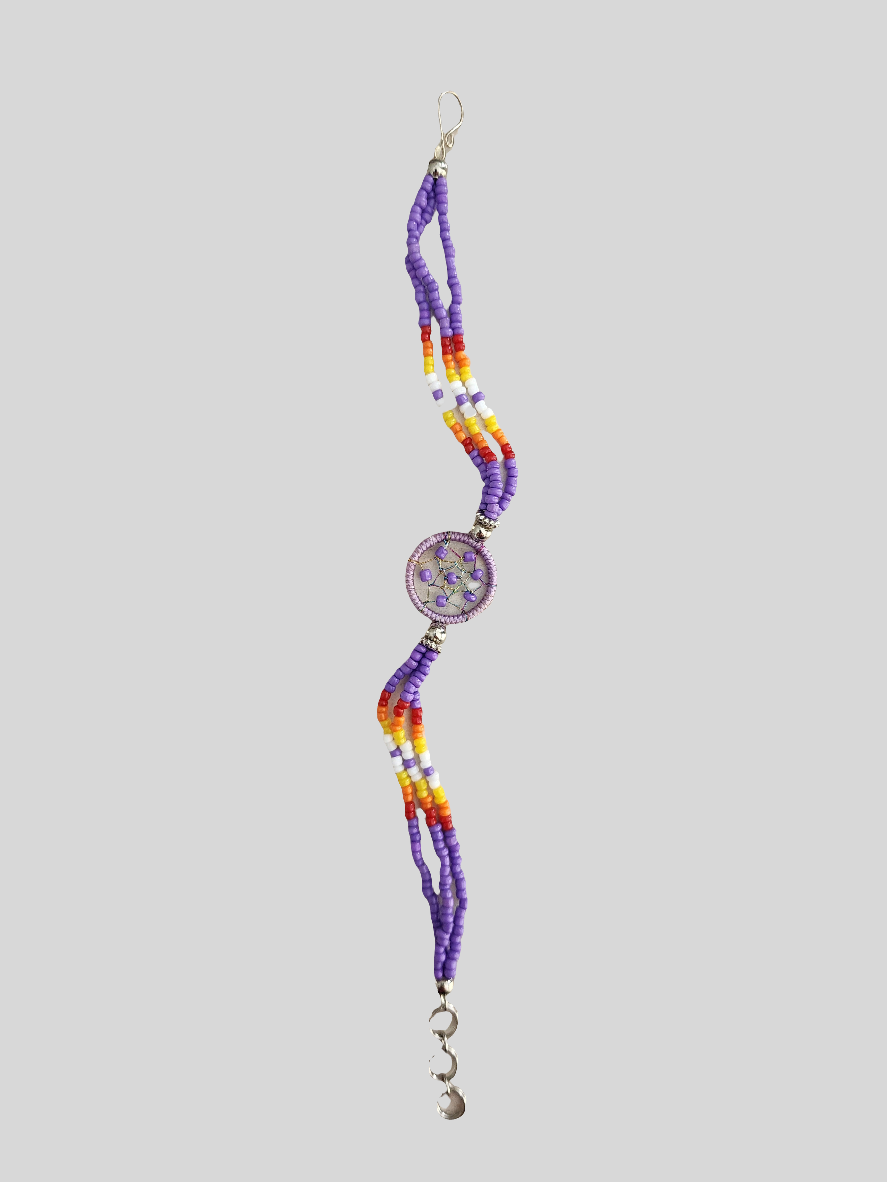 Dream Catcher - Beaded Multi Strand - Bracelets - Assorted Colors