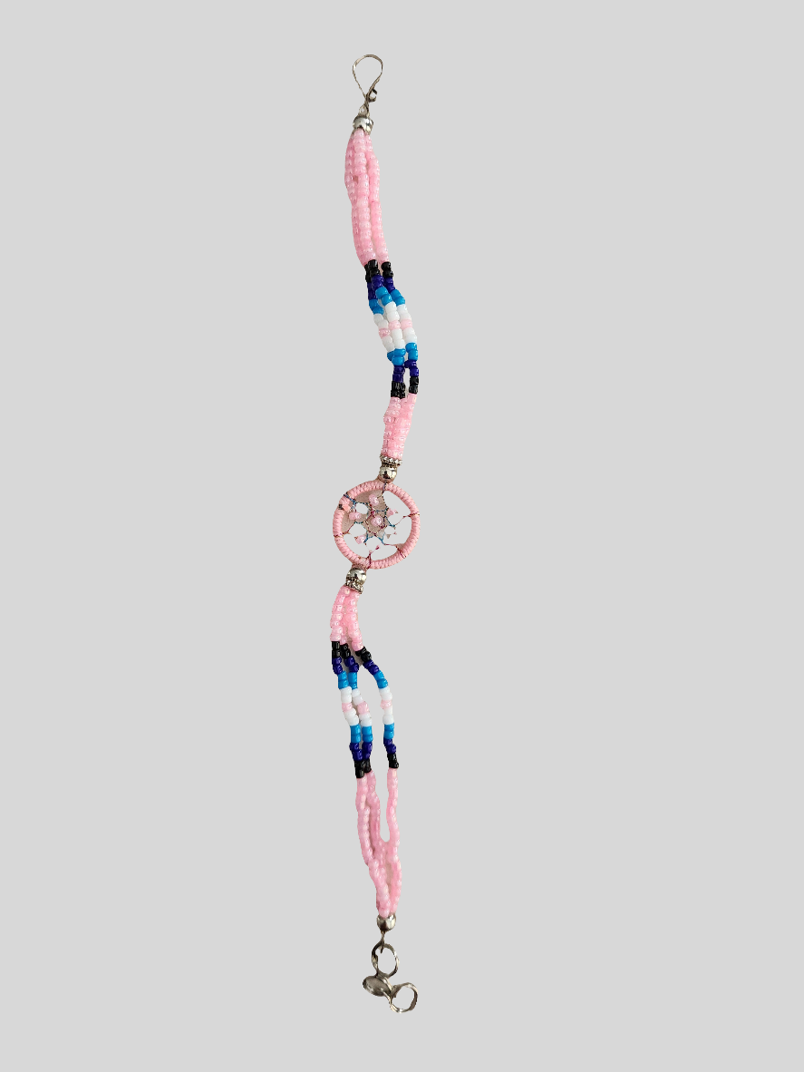 Dream Catcher - Beaded Multi Strand - Bracelets - Assorted Colors