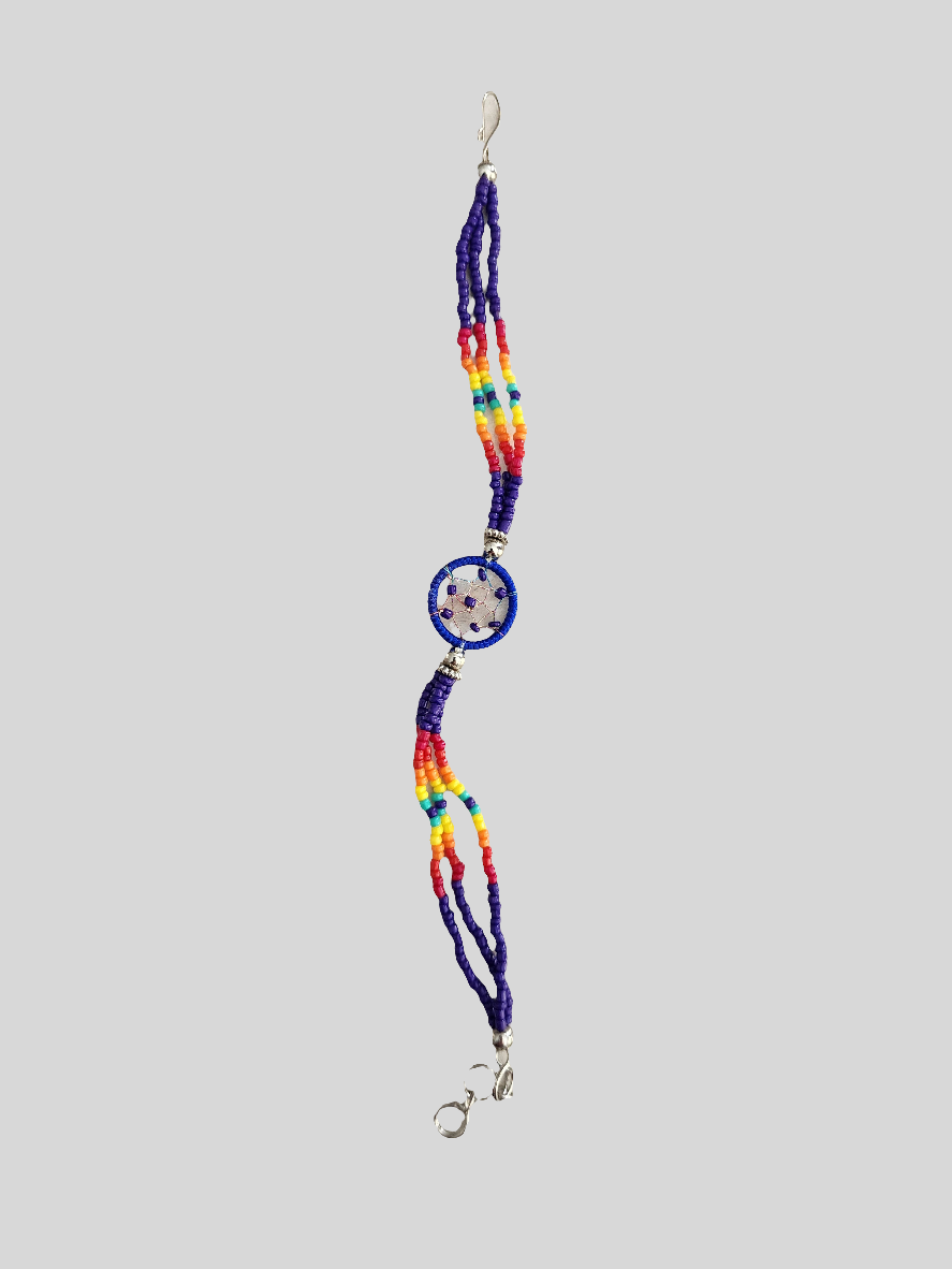 Dream Catcher - Beaded Multi Strand - Bracelets - Assorted Colors