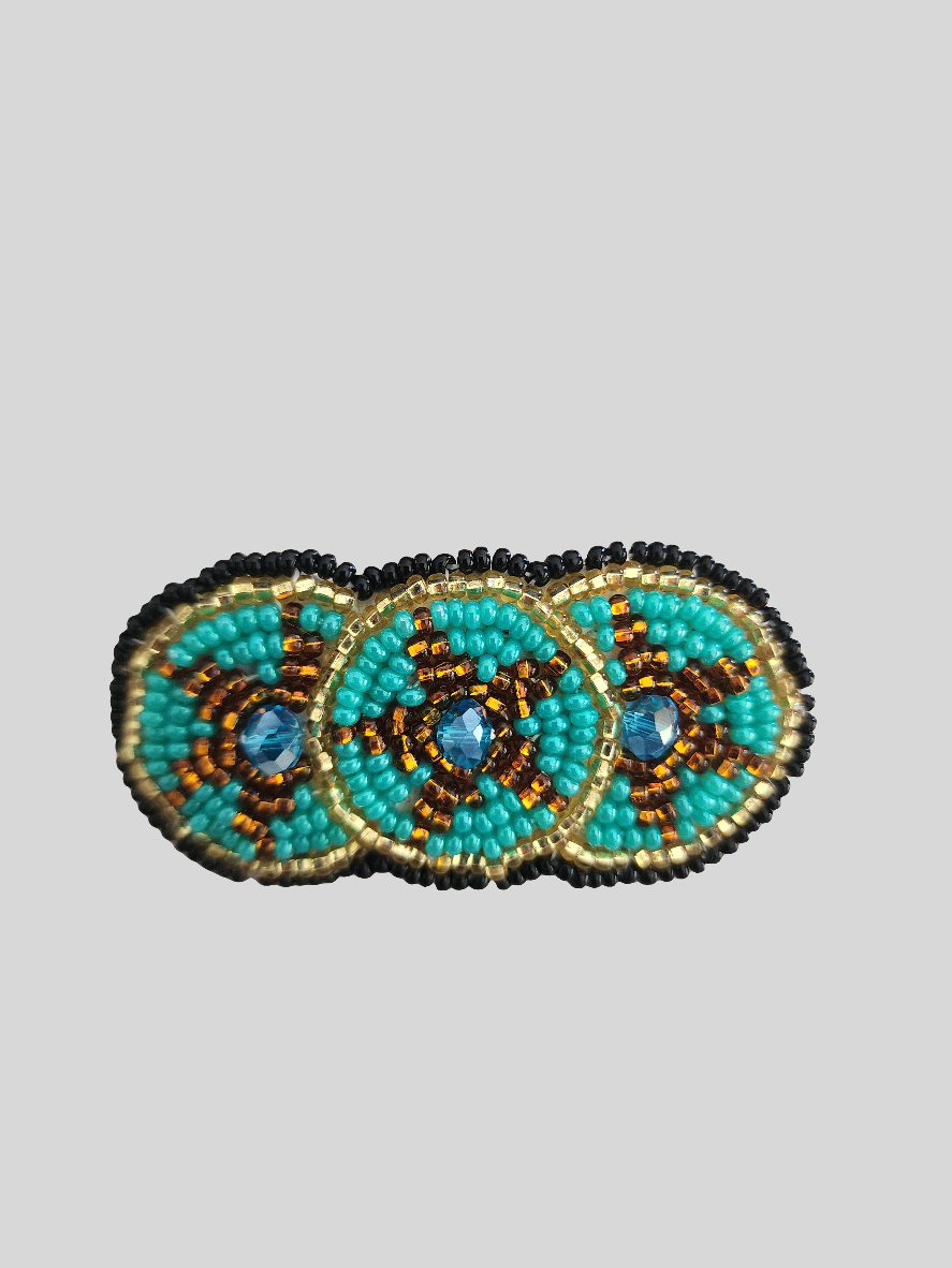 Beaded - Hair Clips - Assorted Colours