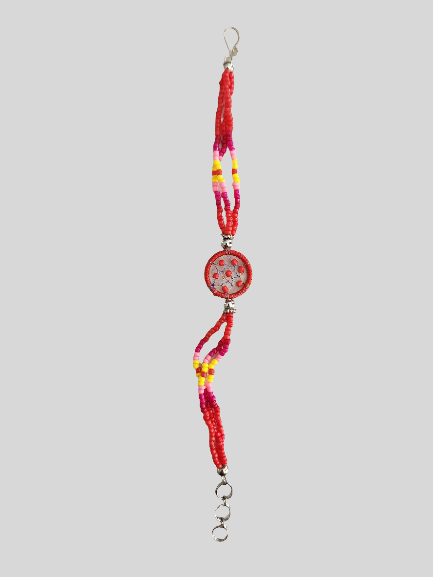 Dream Catcher - Beaded Multi Strand - Bracelets - Assorted Colors