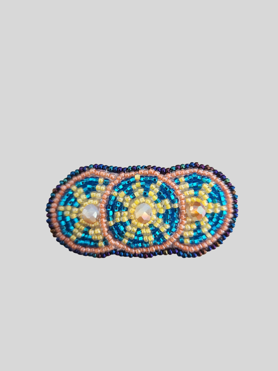 Beaded - Hair Clips - Assorted Colours