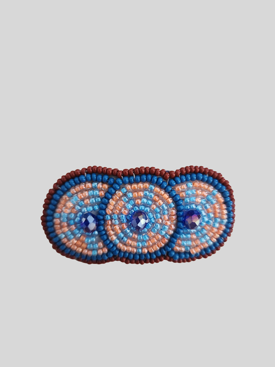 Beaded - Hair Clips - Assorted Colours