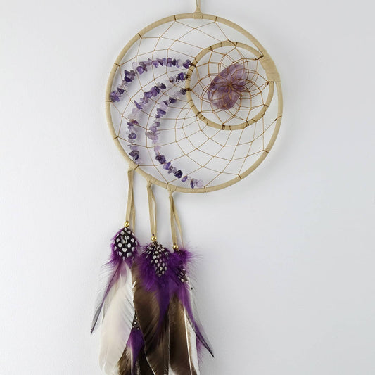 Energy - Dream Catcher with Amethyst Stones