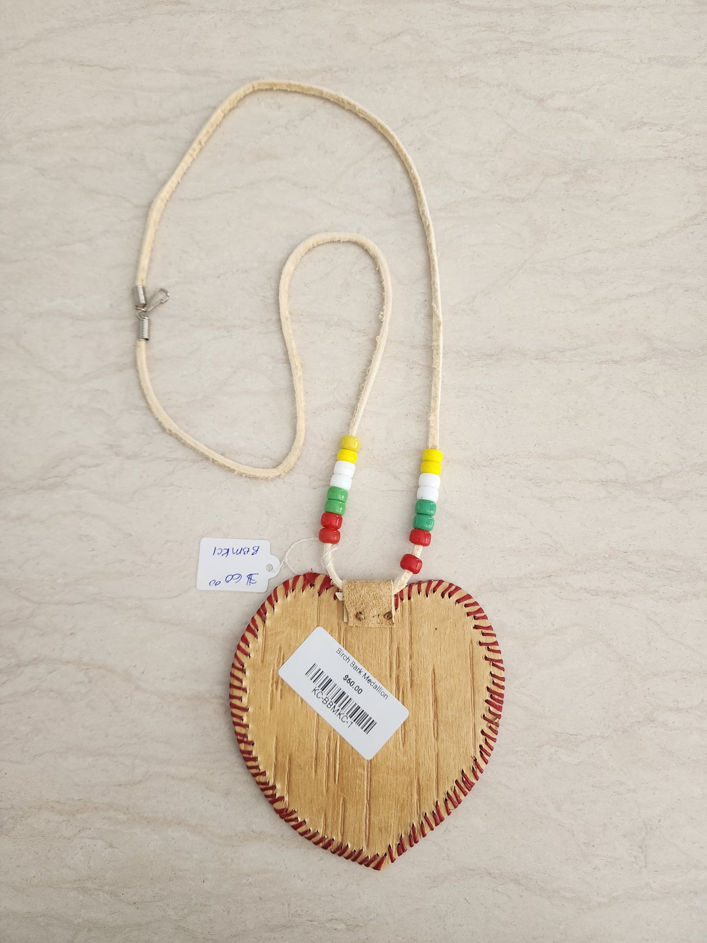 Birch Bark Medallion