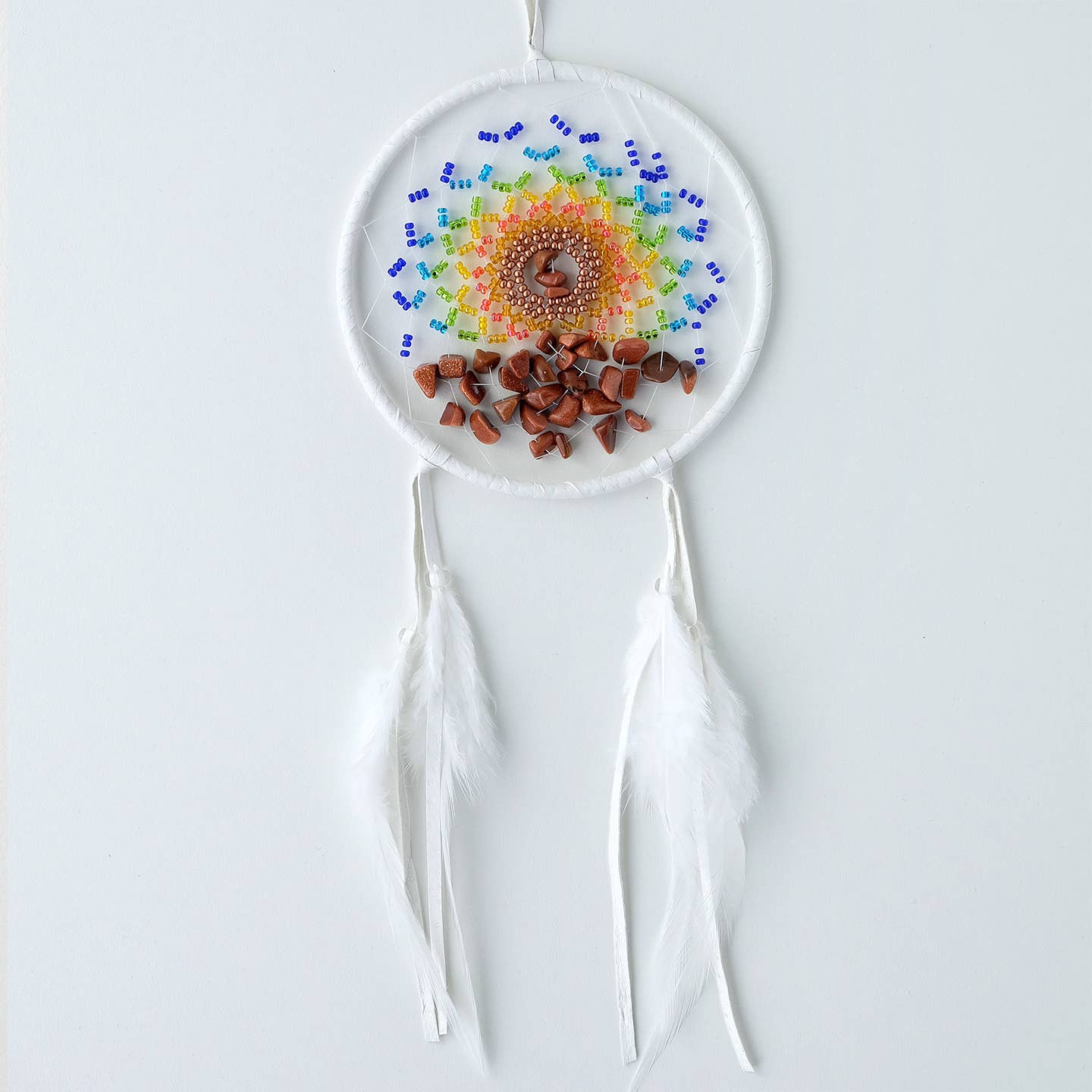 4" Energy Flow - White - Dream Catcher