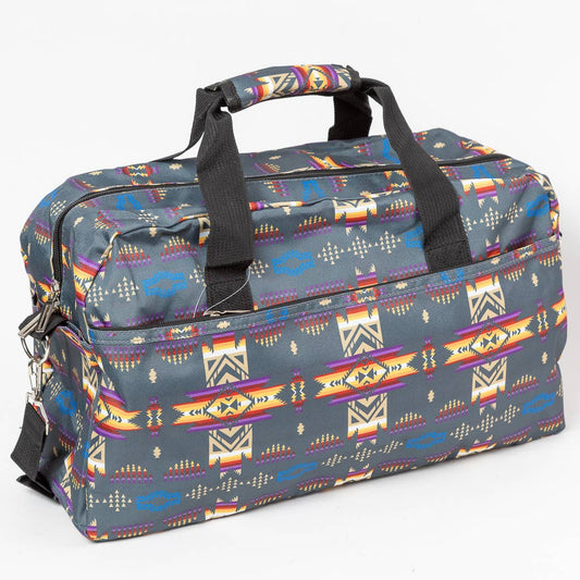 Native Design - Travel Duffel Bag - Charcoal Grey