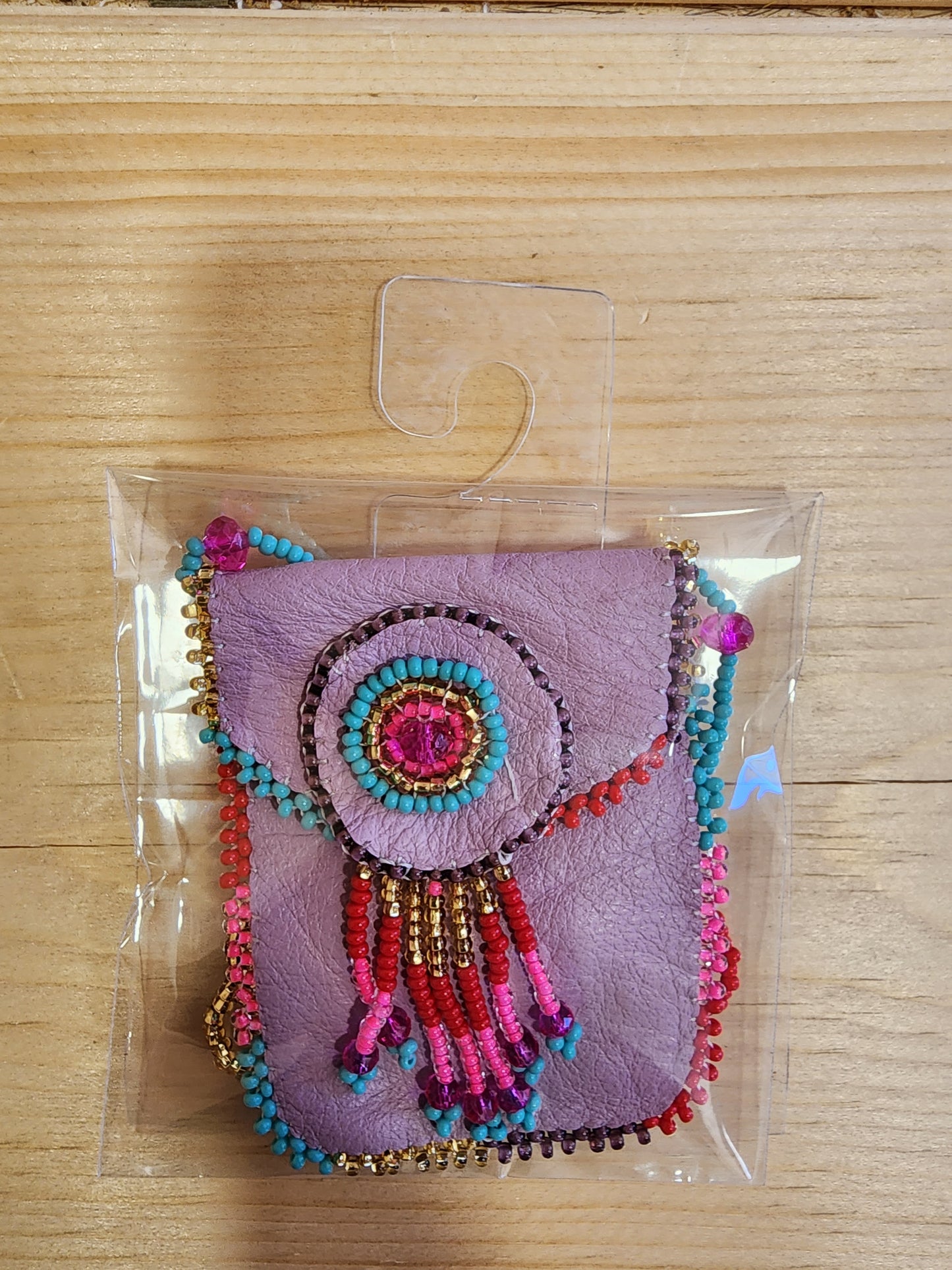 Beaded - Suede Medicine Pouch