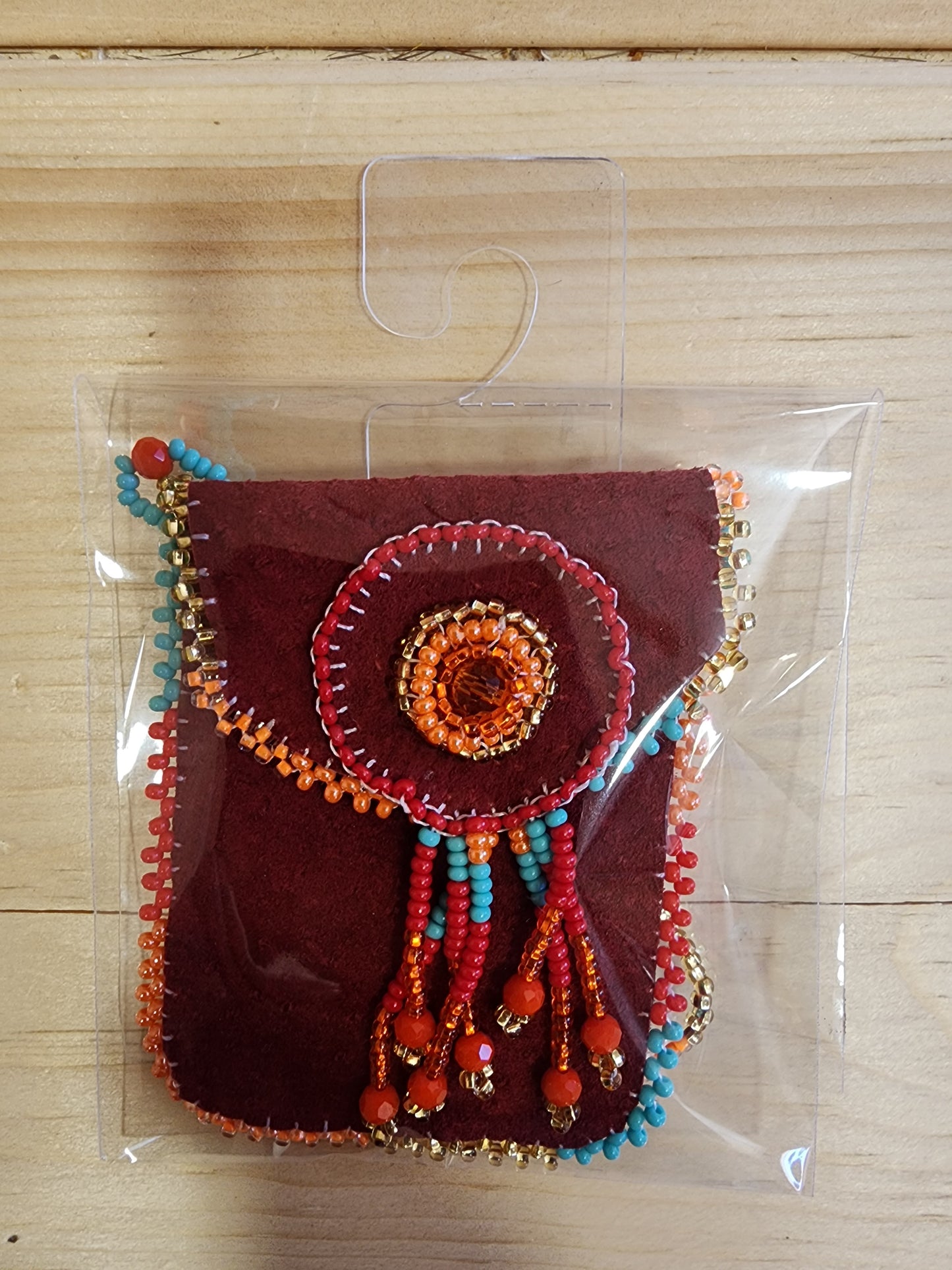 Beaded - Suede Medicine Pouch