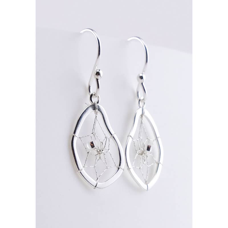 Earrings - Dream Catcher - Sterling Silver