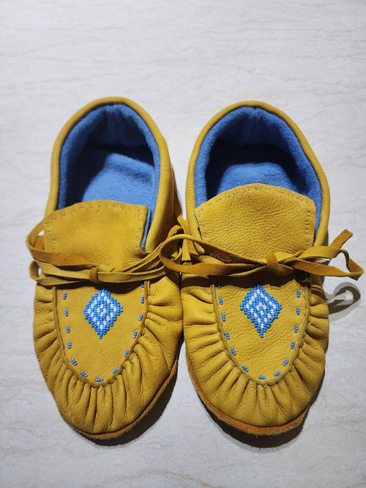 Leather Moccasins - Size 8 (U.S.)