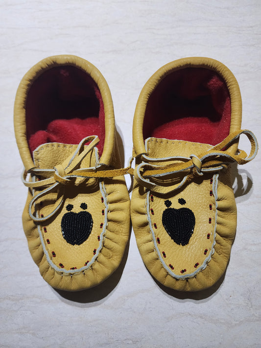 Leather Moccasins - Size 6 (U.S.)