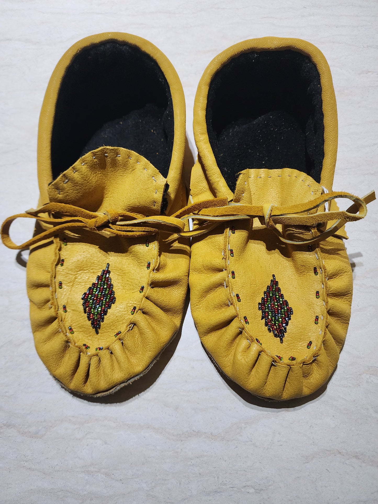 Leather Moccasins - Size 9(U.S.)