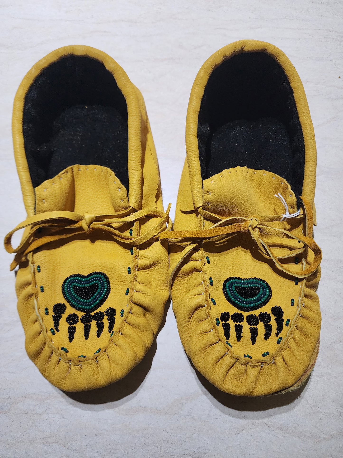 Leather Moccasins - Size 11.5 (U.S.)