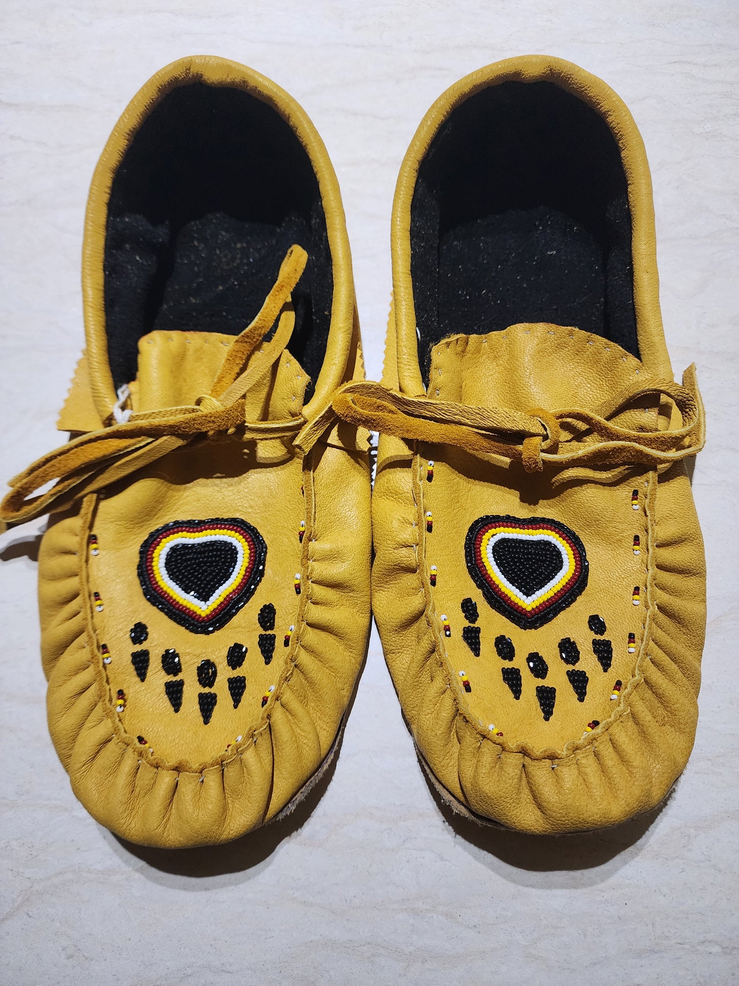 Leather Moccasins - Size 13(U.S.)