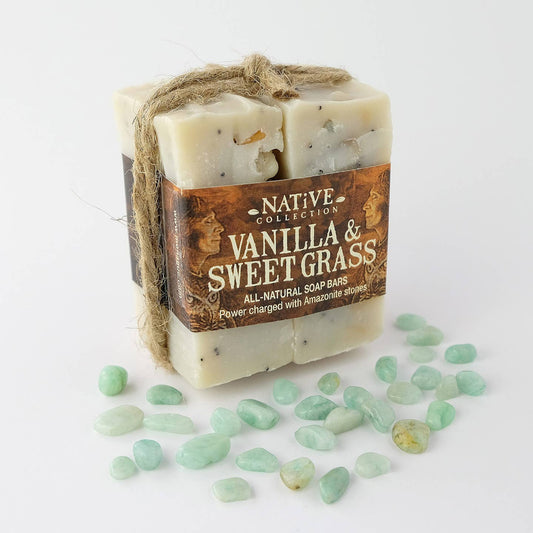 Vanilla & Sweet Grass Mini-Soap Bundle