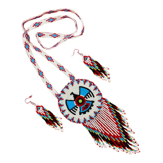 Cream Eagle Medallion