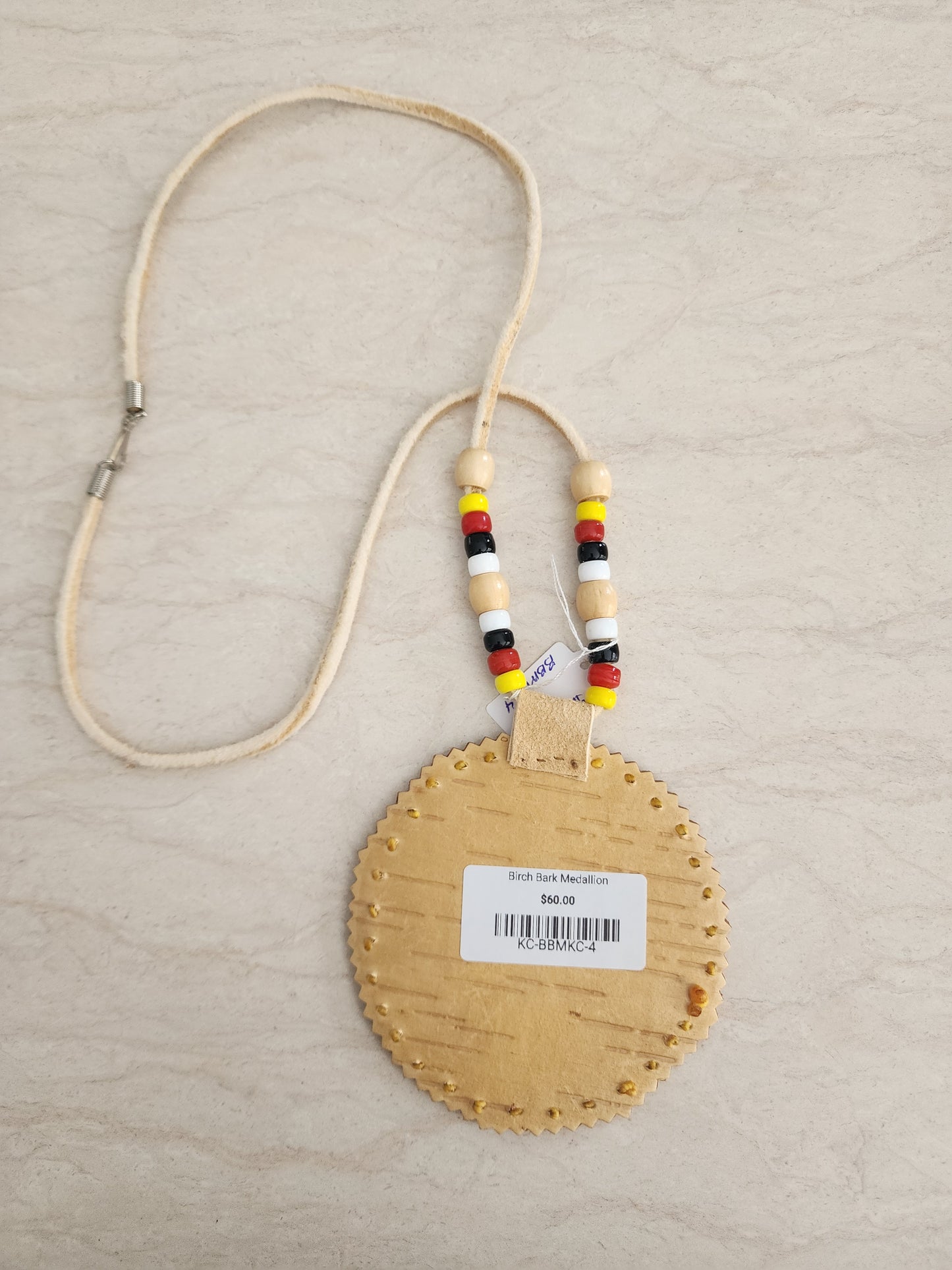 Birch Bark Medallion