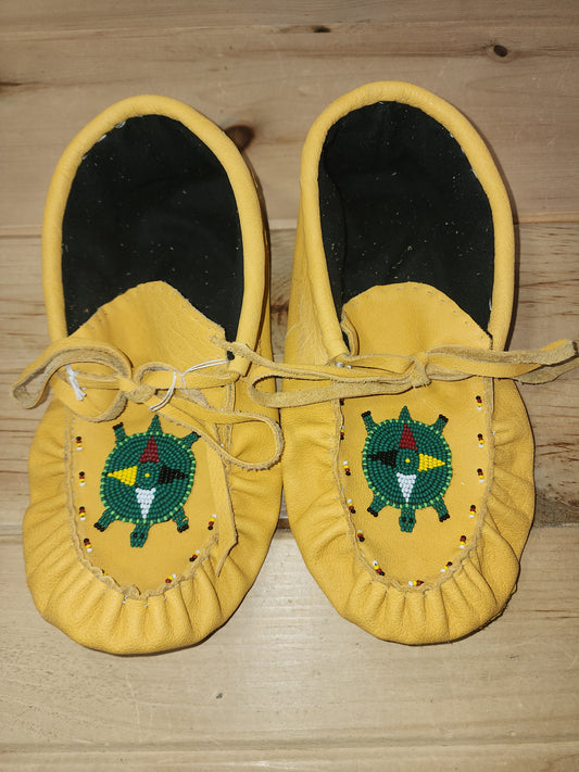 Leather Moccasins Size 10