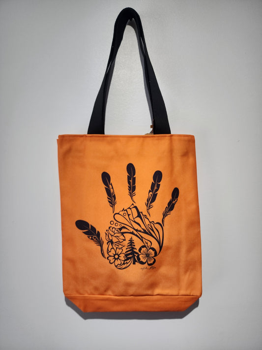 Orange Handtasche