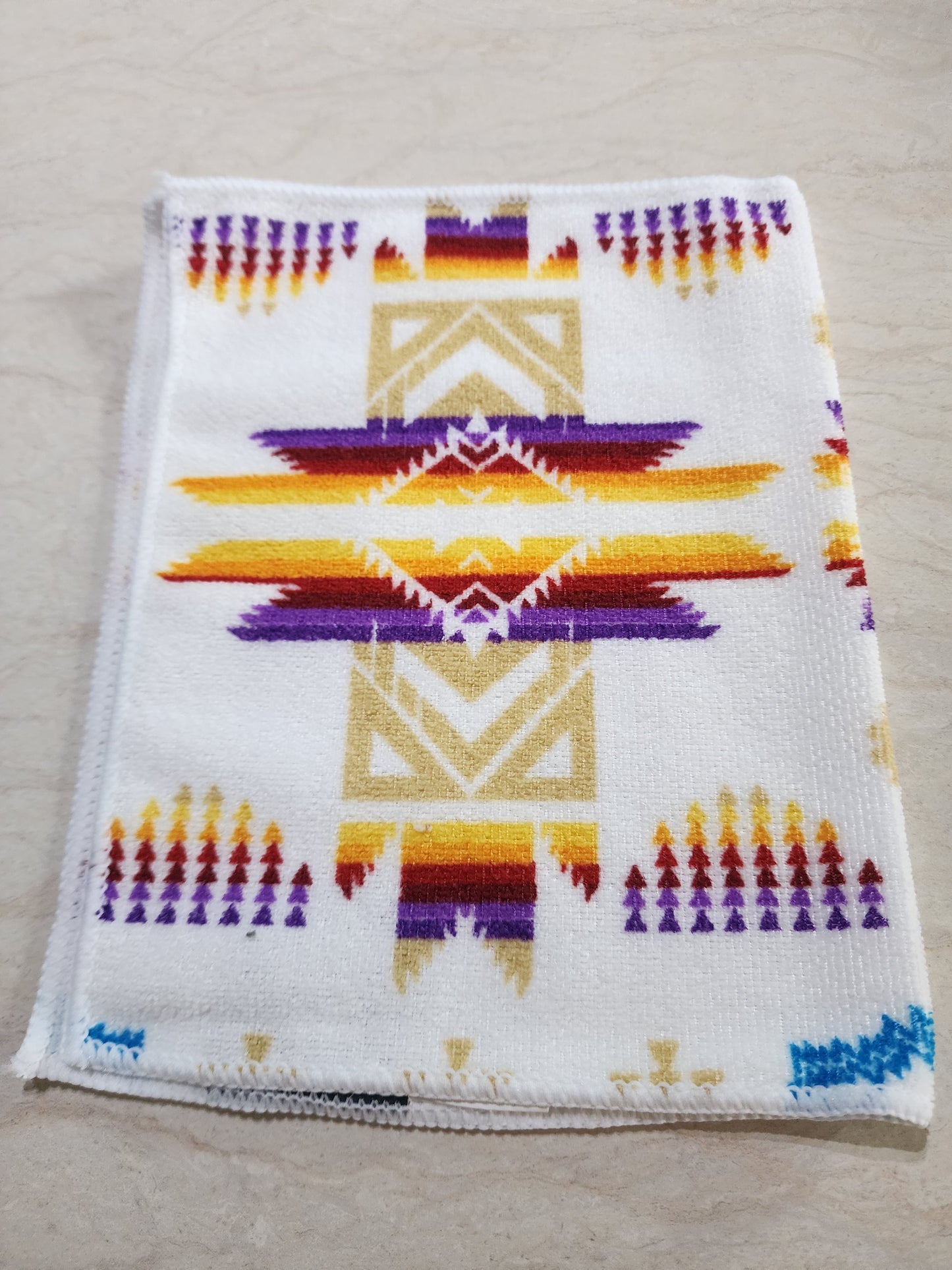 Native Design - Face Towels - Assorted Colors
