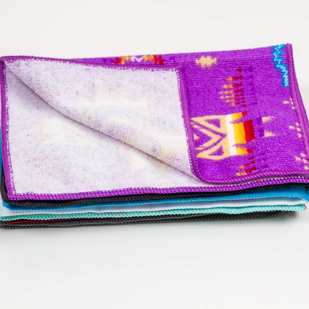 Native Design - Face Towels - Assorted Colors
