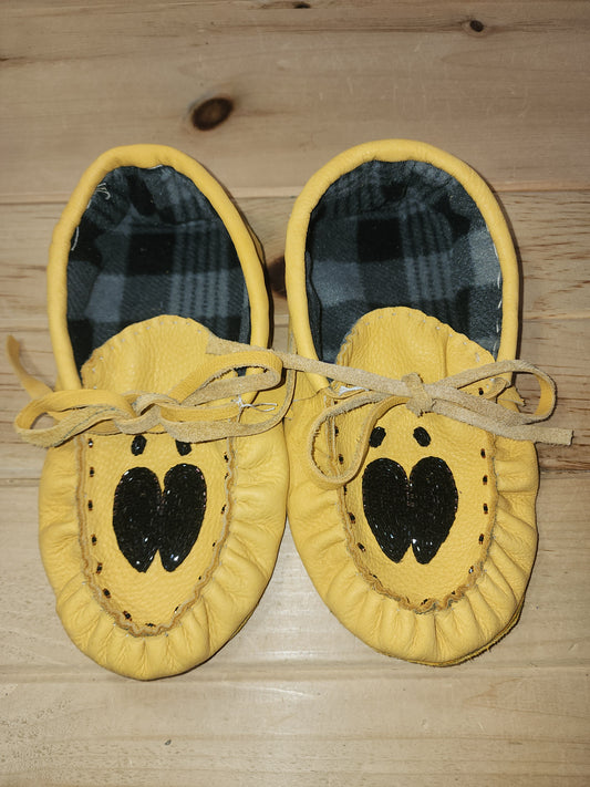 Leather Moccasins Size 9