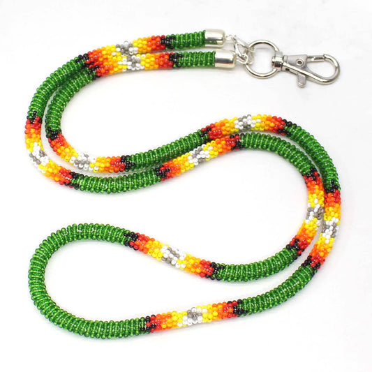 Green lanyard
