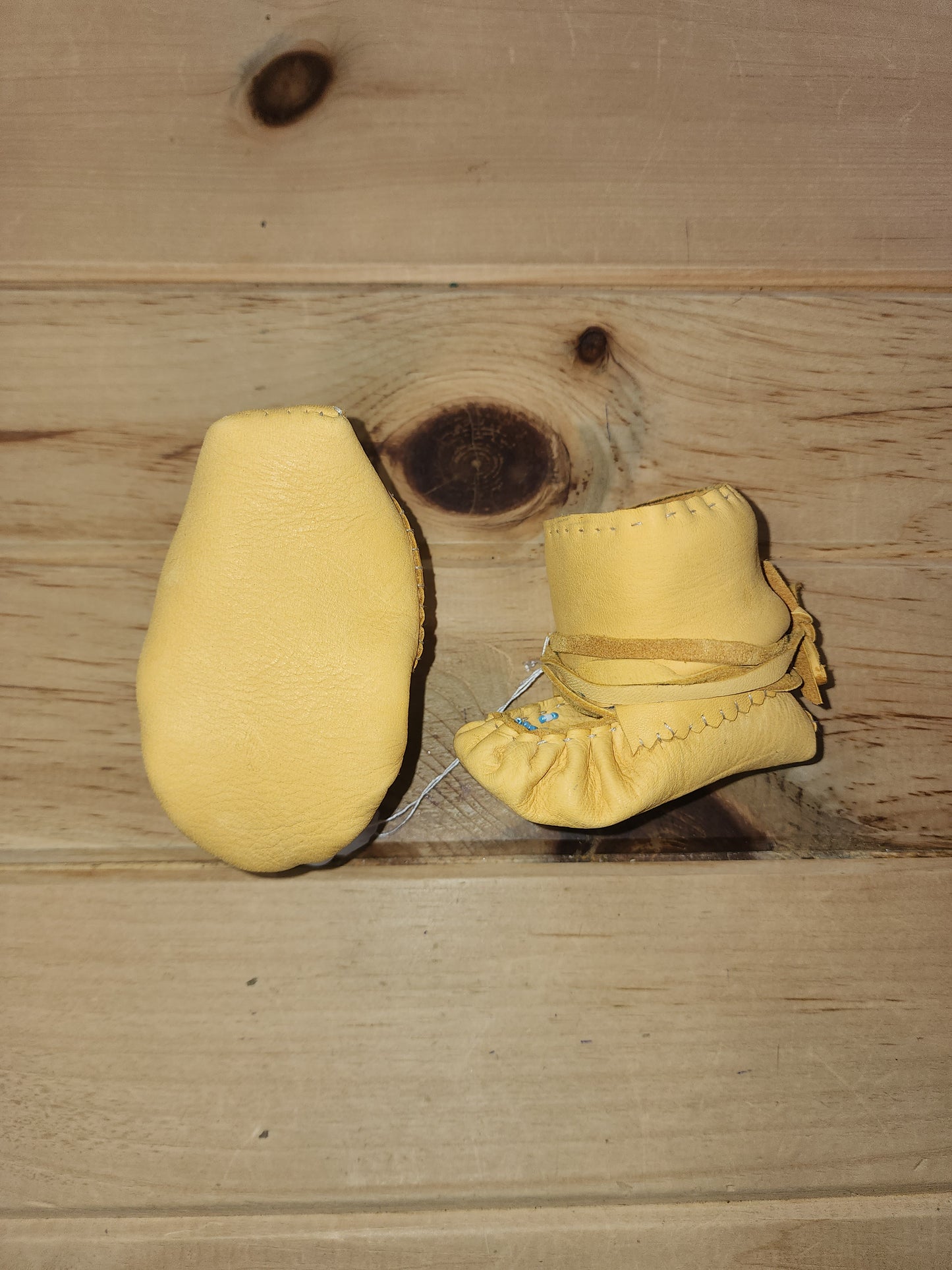 Chaussons en cuir Taille 3