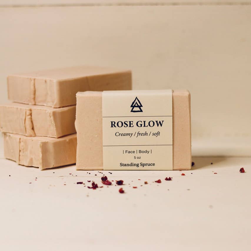 Rose Glow Natural Soap