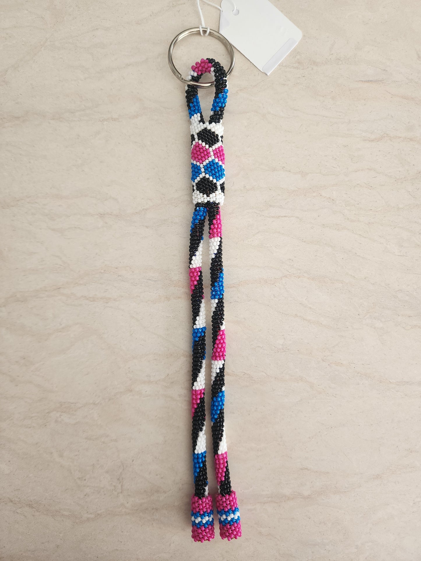 Beaded Key Chain - Assorted Colors