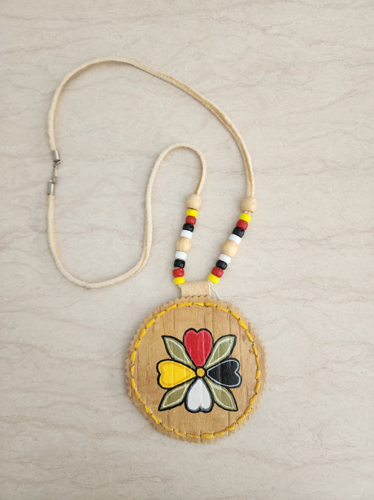 Birch Bark Medallion