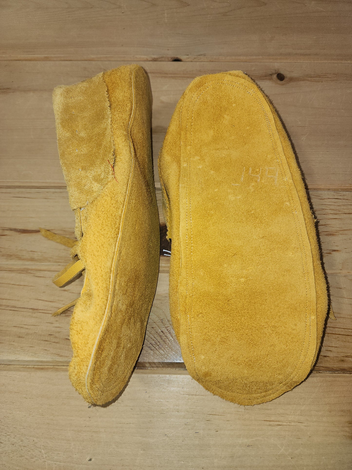Leather Seude Moccasins Size 12