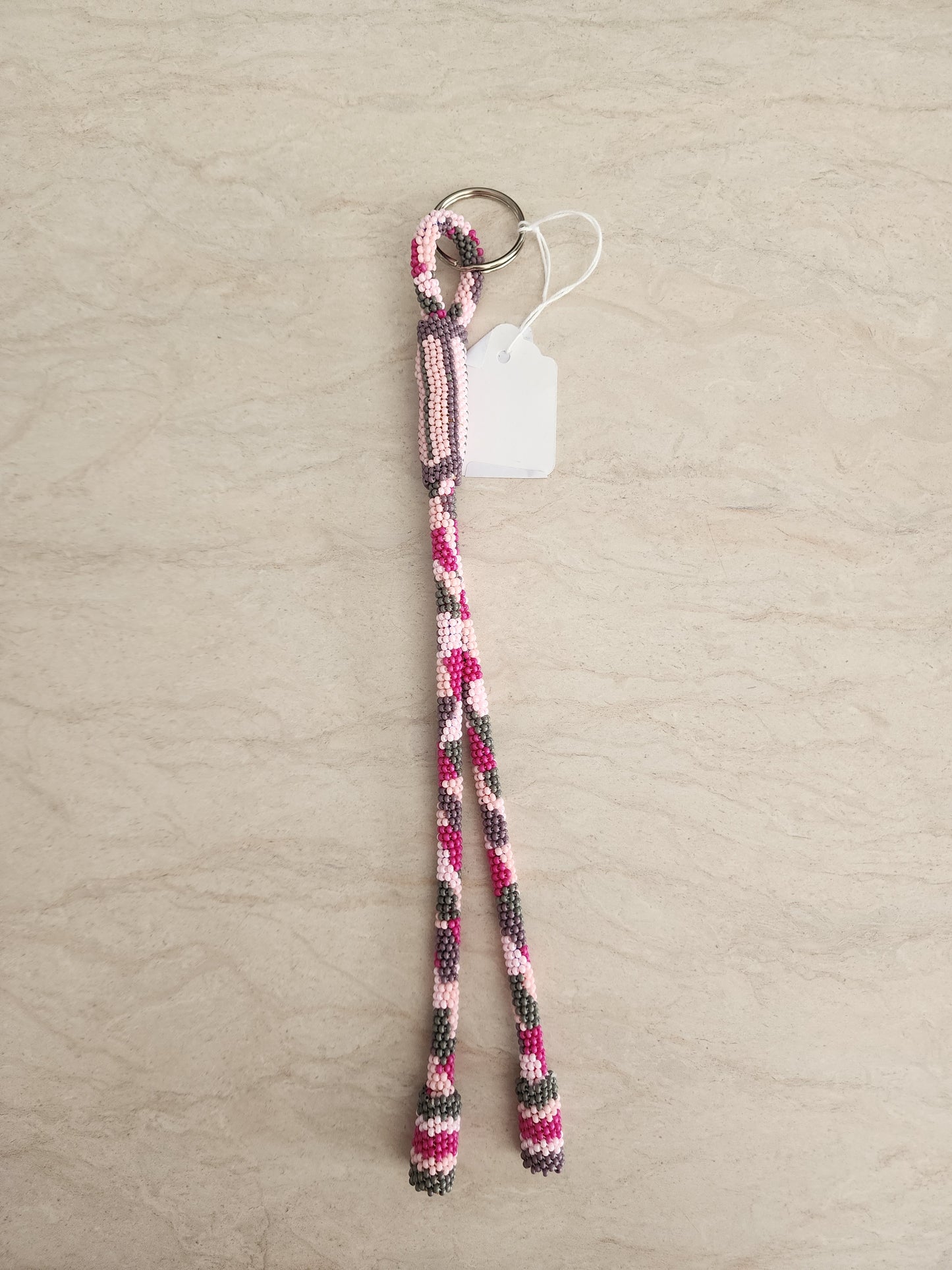 Beaded Key Chain - Assorted Colors