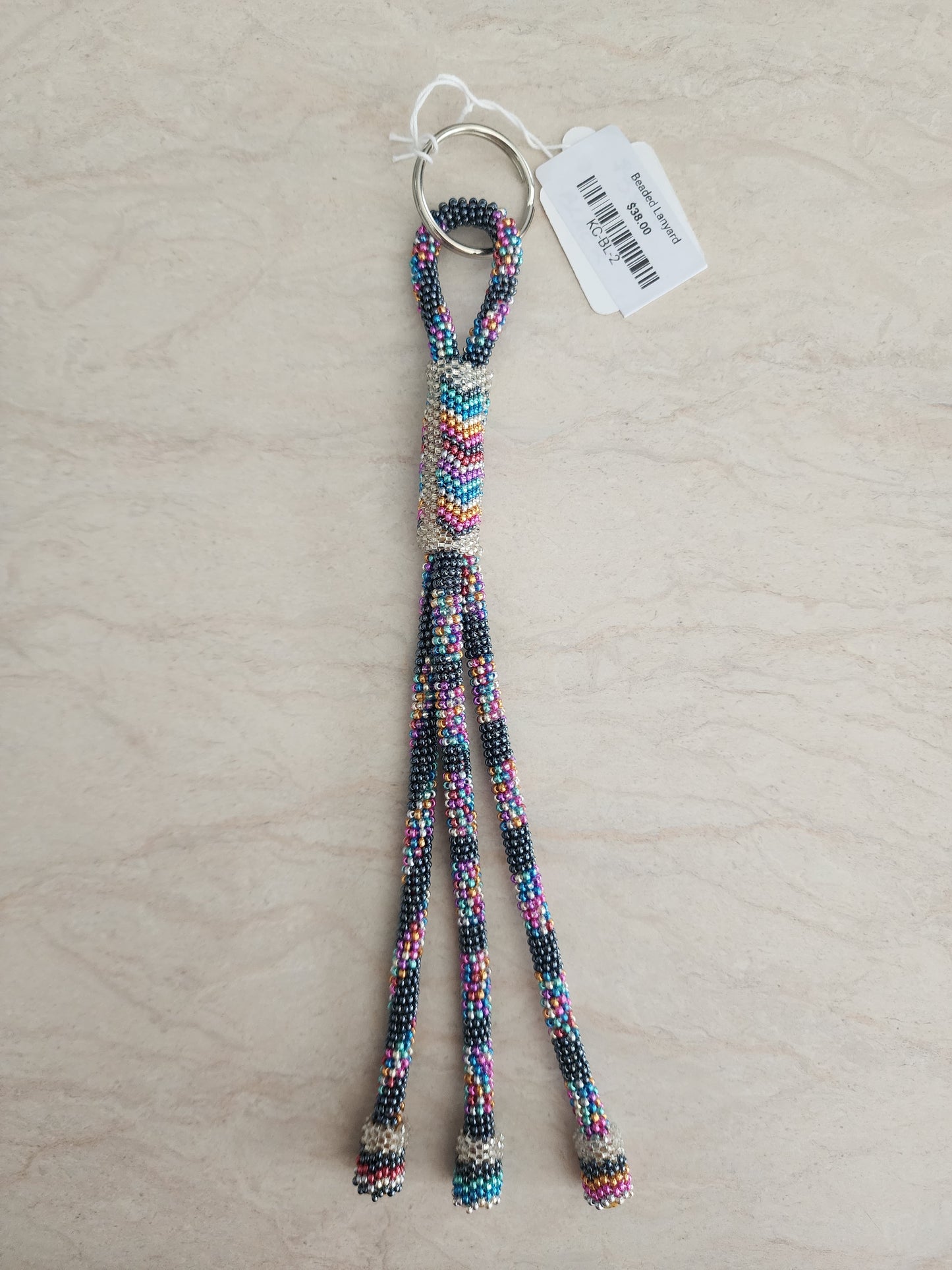 Beaded Key Chain - Assorted Colors