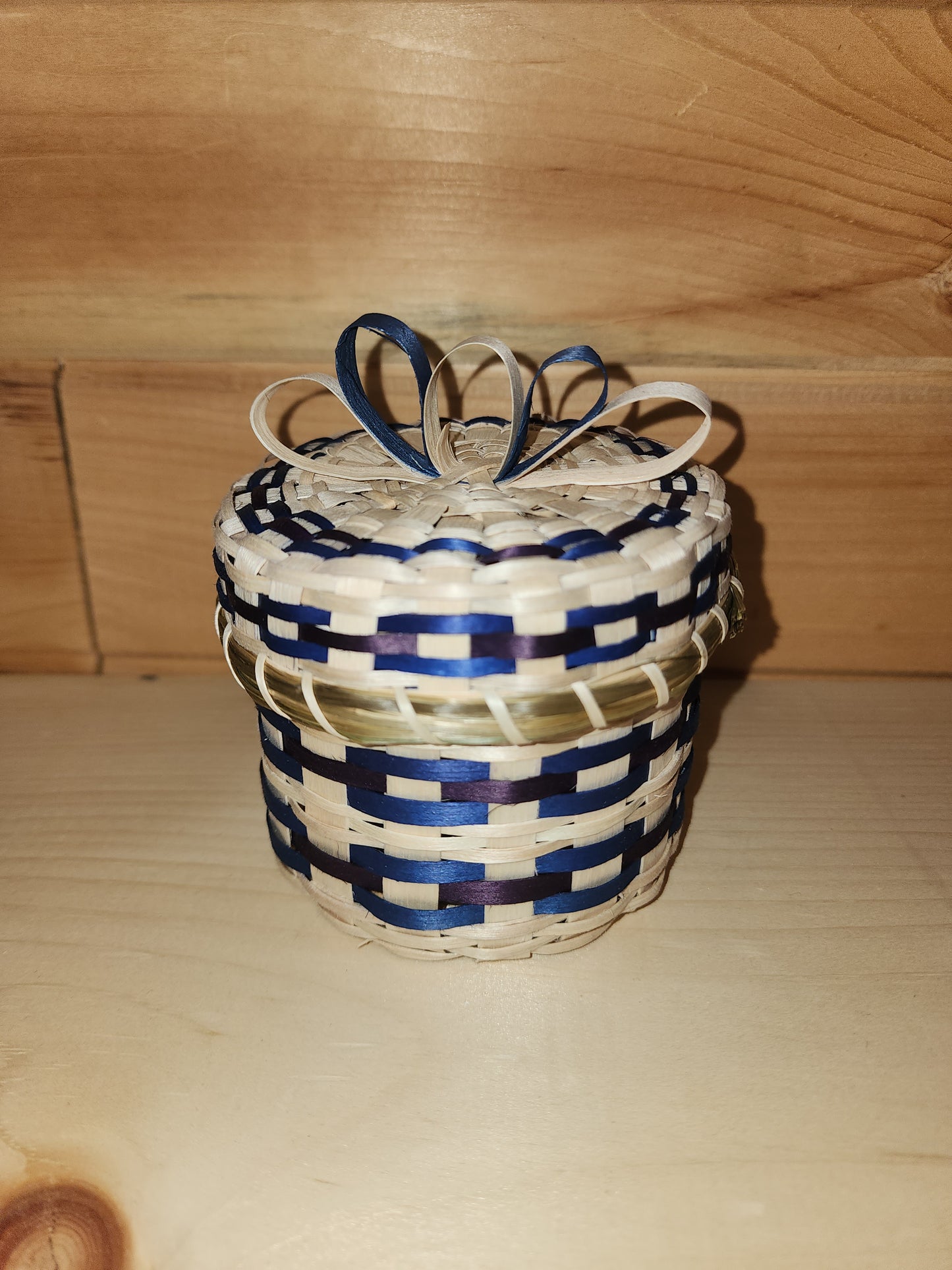 Ash Basket Purple Trim