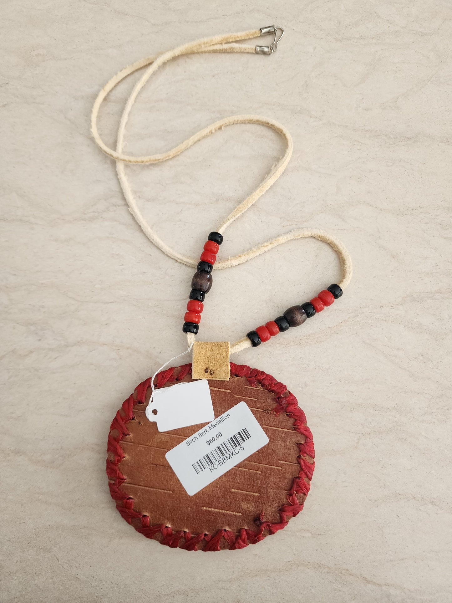 Birch Bark Medallion