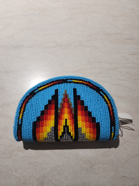 Türkiser Münzbeutel, verschiedene Farben